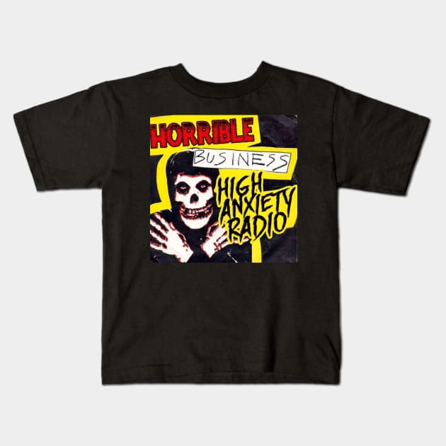 High Anxiety Shirt 2 Kids T-Shirt by Code Zero Radio